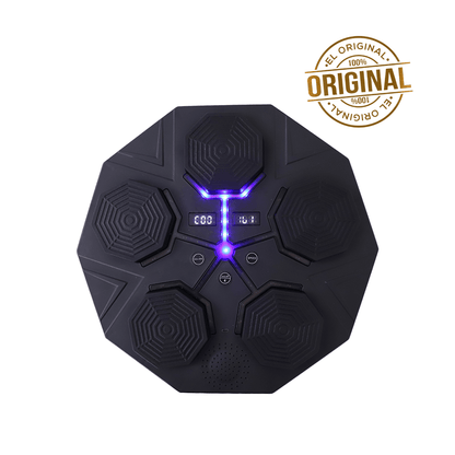 Máquina de Boxeo Inteligente con Bluetooth para Música con Luz Led Rock Gym