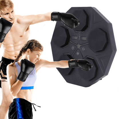 Máquina de Boxeo Inteligente con Bluetooth para Música con Luz Led Rock Gym